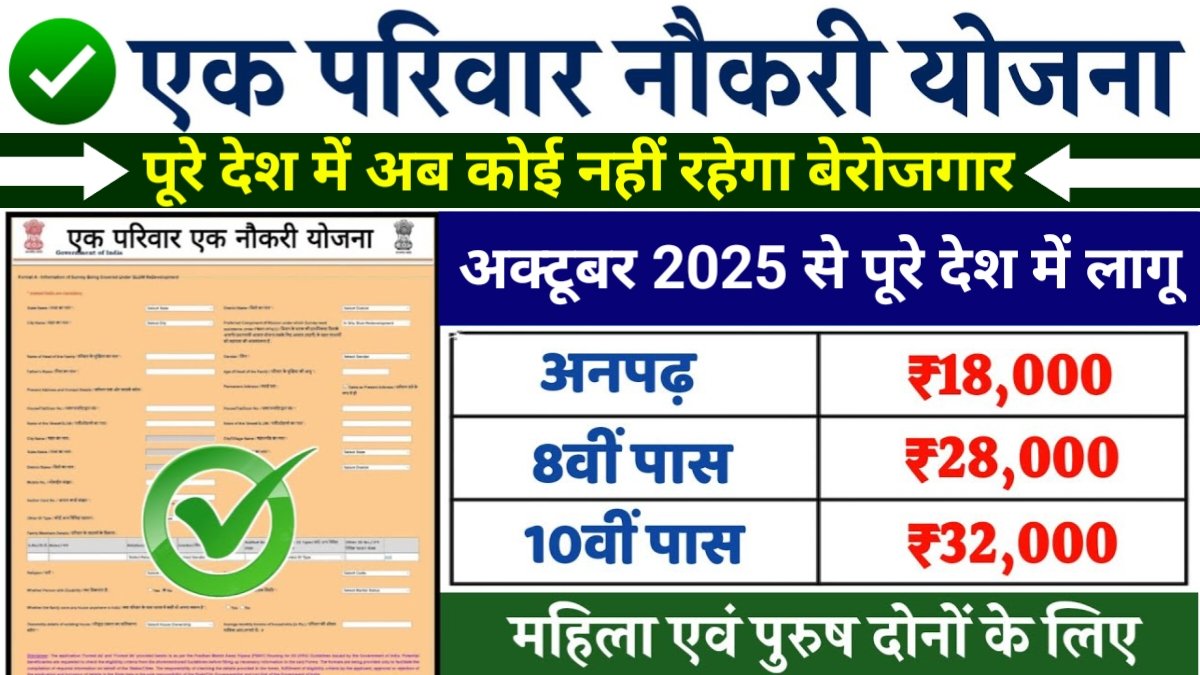 Ek Parivar Ek Naukri Yojana 2025